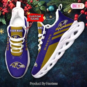 NFL Baltimore Ravens Max Soul Sneaker Custom Name