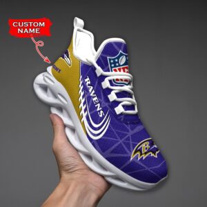 NFL Baltimore Ravens Max Soul Sneaker Custom Name Ver 3