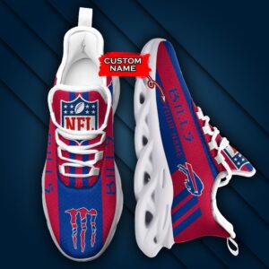 NFL Buffalo Bills Max Soul Sneaker Custom Name 40M12