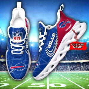 NFL Buffalo Bills Max Soul Sneaker Custom Name Ver 3