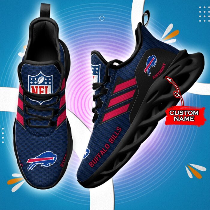 NFL Buffalo Bills Max Soul Sneaker Custom Name Ver 7