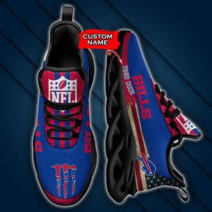 NFL Buffalo Bills Max Soul Sneaker Monster Custom Name 42M12