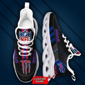 NFL Buffalo Bills Max Soul Sneaker Monster Custom Name 43M12