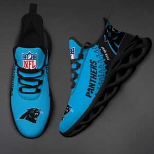 NFL Carolina Panthers Max Soul Sneaker Custom Name Ver 1