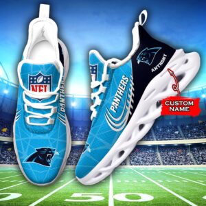 NFL Carolina Panthers Max Soul Sneaker Custom Name Ver 3