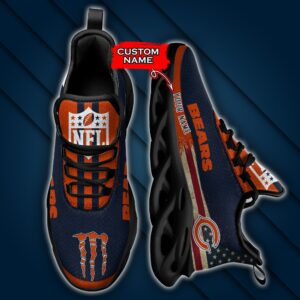 NFL Chicago Bears Max Soul Sneaker Custom Name Pod 42 M1RTT