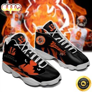 NFL Cincinnati Bengals Air Jordan 13 Sneaker Shoes
