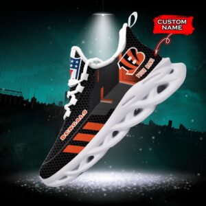 NFL Cincinnati Bengals Max Soul Sneaker Custom Name 43M1