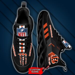 NFL Cincinnati Bengals Max Soul Sneaker Custom Name 43M1