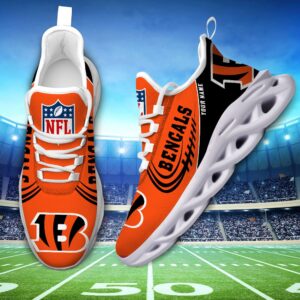 NFL Cincinnati Bengals Max Soul Sneaker Custom Name Ver 2