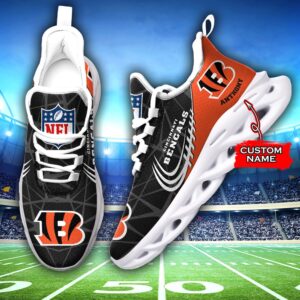 NFL Cincinnati Bengals Max Soul Sneaker Custom Name Ver 3