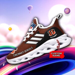 NFL Cincinnati Bengals Max Soul Sneaker Custom Name Ver 7
