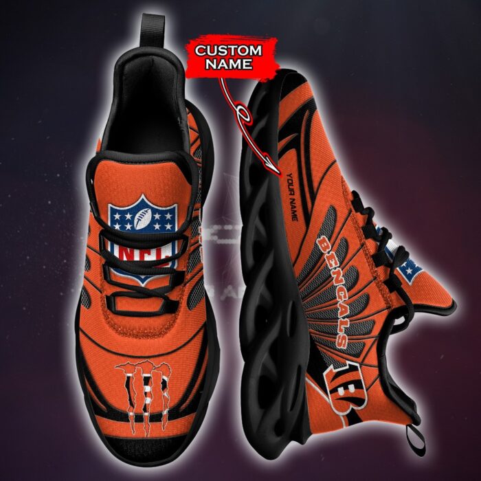 NFL Cincinnati Bengals Max Soul Sneaker Custom Name Ver 8