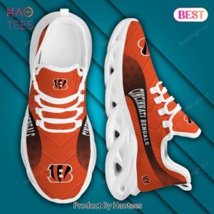 NFL Cincinnati Bengals Orange Max Soul Shoes for Fans