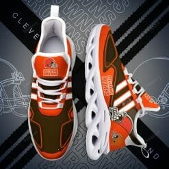 NFL Cleveland Browns Brown Orange Max Soul Shoes V3