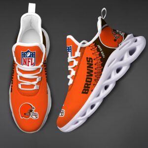 NFL Cleveland Browns Max Soul Sneaker Custom Name Ver 1