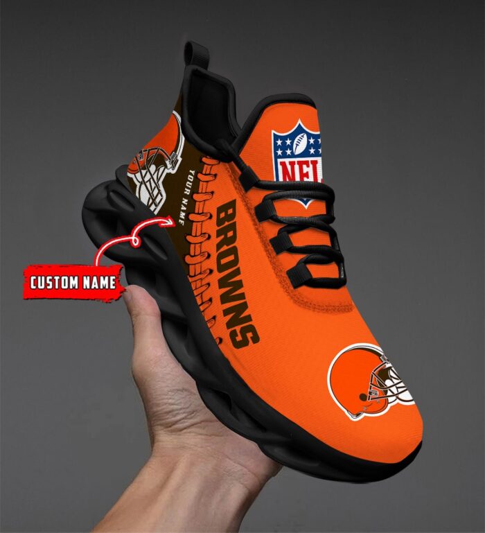 NFL Cleveland Browns Max Soul Sneaker Custom Name Ver 1
