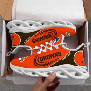 NFL Cleveland Browns Max Soul Sneaker Custom Name Ver 2