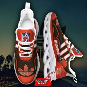 NFL Cleveland Browns Max Soul Sneaker Custom Name Ver 4