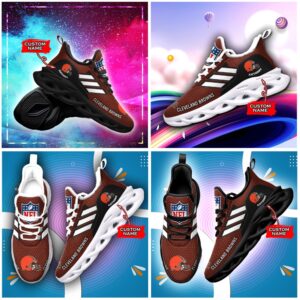 NFL Cleveland Browns Max Soul Sneaker Custom Name Ver 7