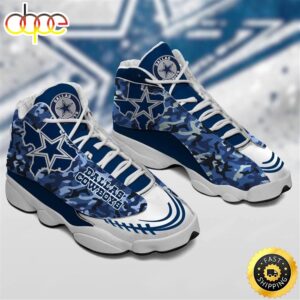 NFL Dallas Cowboys Air Jordan 13 Sneaker Shoes