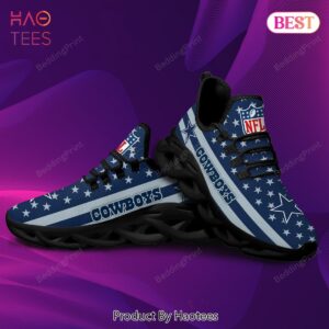NFL Dallas Cowboys Blue Color Max Soul Shoes