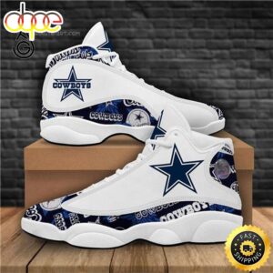 NFL Dallas Cowboys Sport Team Air Jordan 13 Shoes