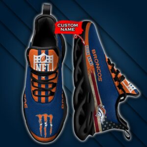 NFL Denver Broncos Max Soul Sneaker Custom Name Pod 42 M1RTT