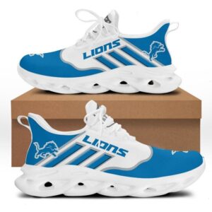 NFL Detroit Lions Blue White Max Soul Shoes