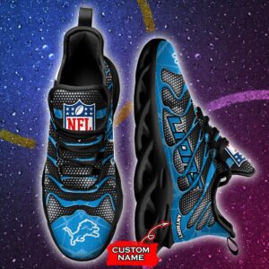 NFL Detroit Lions Max Soul Sneaker Custom Name Ver 5
