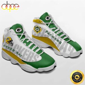NFL Green Bay Packers Air Jordan 13 Shoes V2