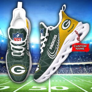 NFL Green Bay Packers Max Soul Sneaker Custom Name Ver 3