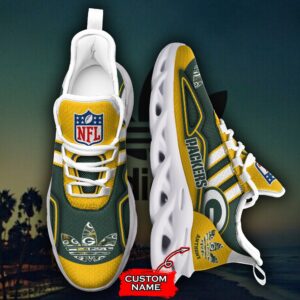 NFL Green Bay Packers Max Soul Sneaker Custom Name Ver 4