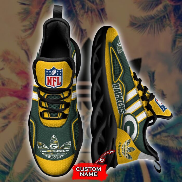 NFL Green Bay Packers Max Soul Sneaker Custom Name Ver 4