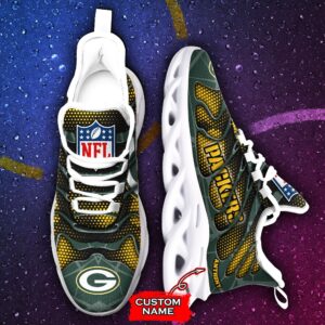 NFL Green Bay Packers Max Soul Sneaker Custom Name Ver 5