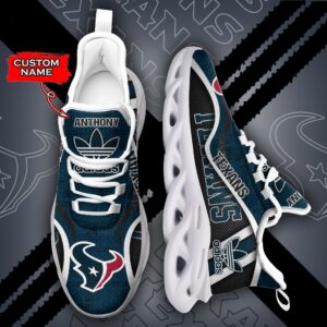 NFL Houston Texans Max Soul Sneaker Adidas Custom Name 35M12