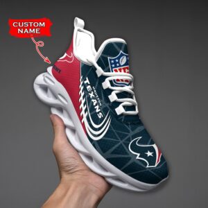 NFL Houston Texans Max Soul Sneaker Custom Name Ver 3
