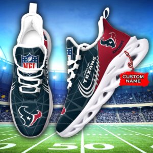 NFL Houston Texans Max Soul Sneaker Custom Name Ver 3