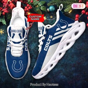 NFL Indianapolis Colts Max Soul Sneaker Custom Name