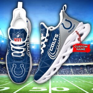 NFL Indianapolis Colts Max Soul Sneaker Custom Name Ver 3