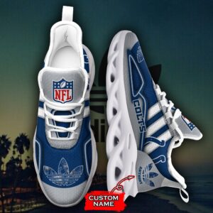 NFL Indianapolis Colts Max Soul Sneaker Custom Name Ver 4