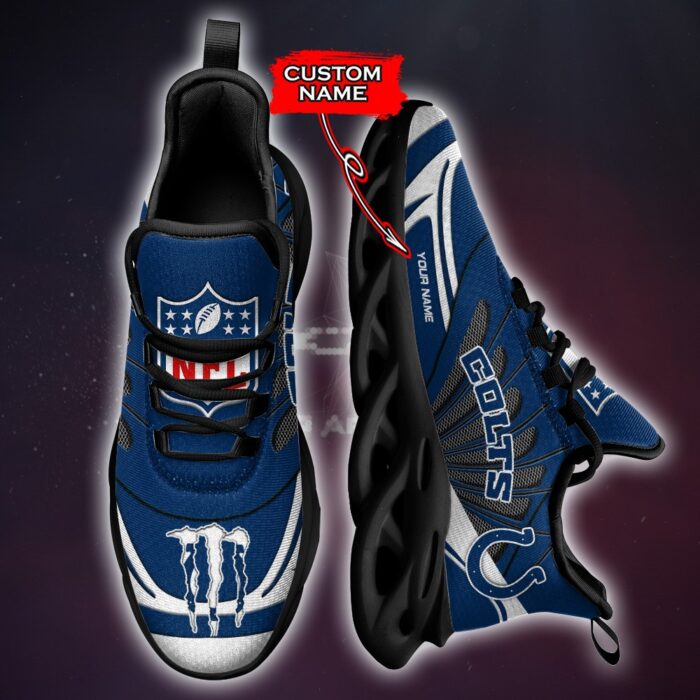 NFL Indianapolis Colts Max Soul Sneaker Custom Name Ver 8
