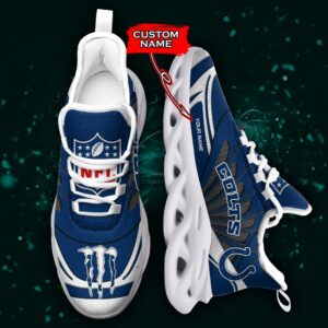 NFL Indianapolis Colts Max Soul Sneaker Custom Name Ver 8