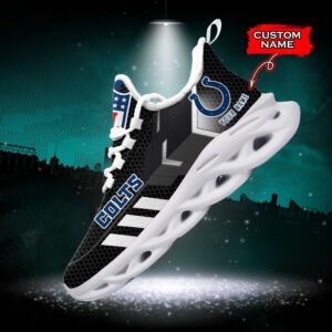 NFL Indianapolis Colts Max Soul Sneaker Monster Custom Name 43M12