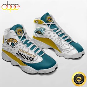 NFL Jacksonville Jaguars Air Jordan 13 Shoes V2