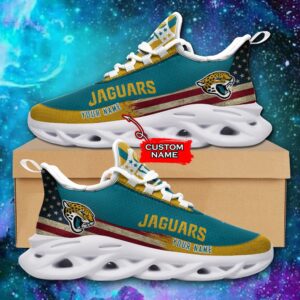 NFL Jacksonville Jaguars Max Soul Sneaker Custom Name Pod 42 M1RTT
