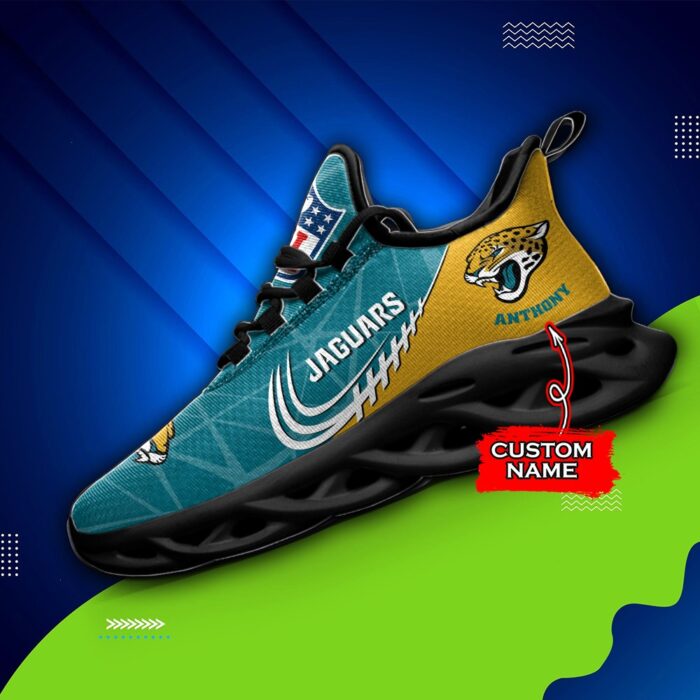 NFL Jacksonville Jaguars Max Soul Sneaker Custom Name Ver 3