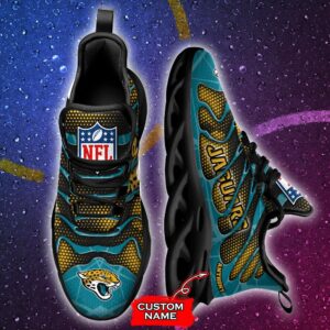 NFL Jacksonville Jaguars Max Soul Sneaker Custom Name Ver 5