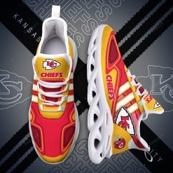 NFL Kansas City Chiefs Gold Red Max Soul Shoes