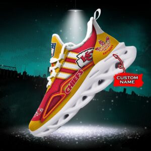 NFL Kansas City Chiefs Max Soul Sneaker Custom Name Ver 4